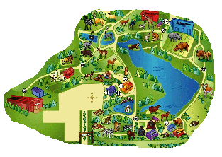 map of a zoo